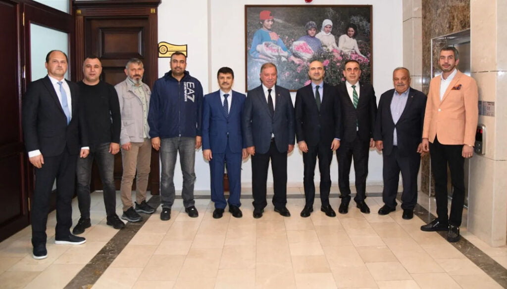 KOSGEB Başkanı İbrahimcioğlu ITSO’yu ziyaret etti