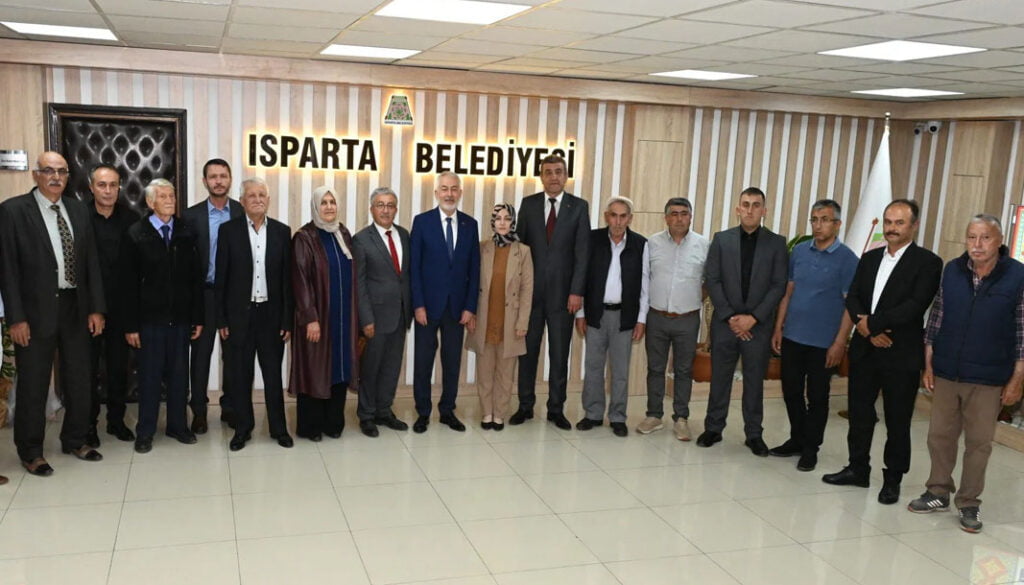 Aksu heyetinden Başkan Başdeğirmen’e ziyaret – Birlik Haber Ajansı- Türkiye’nin Haber Ağı