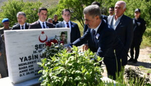 Şehit Yasin Özdamar şehadetinin yıl dönümünde anıldı