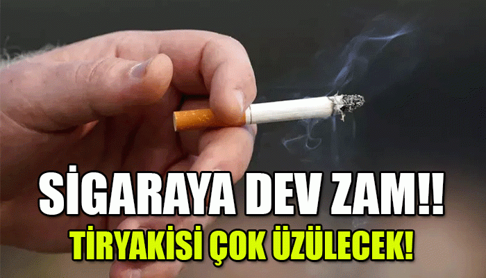 Bir sigara grubuna daha zam