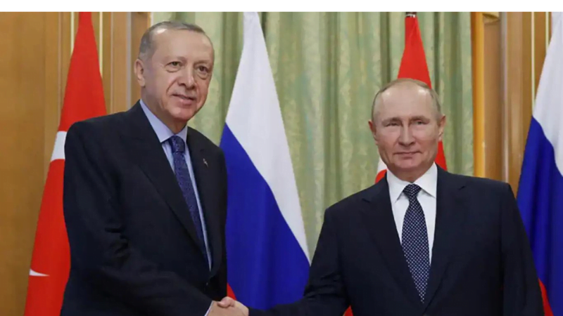 Cumhurbaşkanı Erdoğan, Putin ile görüştü