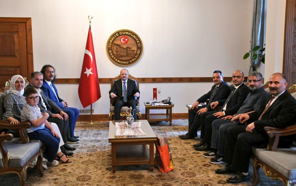 TİMBİR heyetinden Kastamonu Valisi Özarslan’a ziyaret