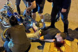 Batman’da otomobil ile motosiklet çarpıştı