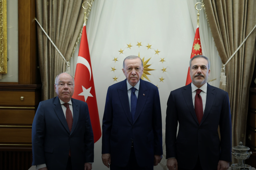 Cumhurbaşkanı Erdoğan, Brezilya Dışişleri Bakanı Vieira’yı kabul etti