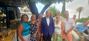 Cumhurbaşkanı Tatar, KKTC’de yaşayan İngilizlerle Karaman’da bir araya geldi