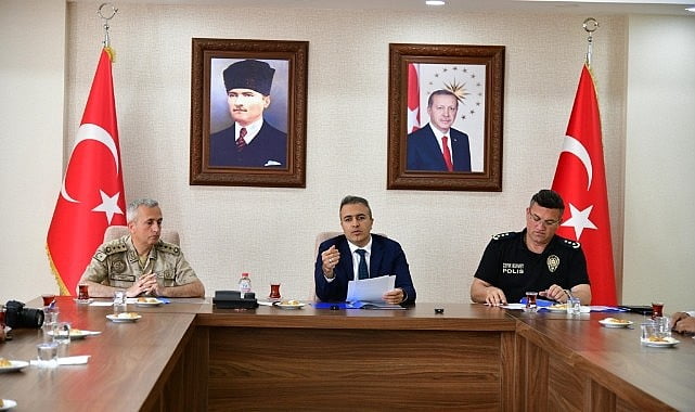 Vali Çiçek’ten Asayiş Değerlendirmesi