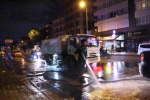 Çankaya’da 7/24 temizlik