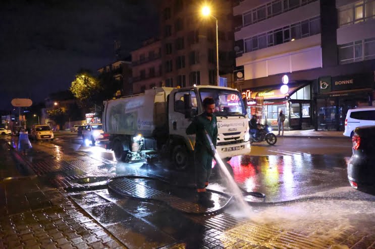 Çankaya’da 7/24 temizlik