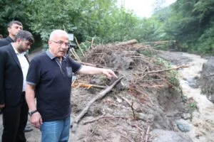 Başkan Güler afet bölgesinde