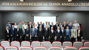 Tamer Kıran, Ziya Kalkavan Mesleki ve Teknik Anadolu Lisesi’nde, “Denizcilik Eğitiminin Değerlendirildiği” Toplantıya Katıldı