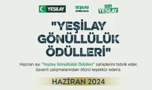 Yeşilay Ardahan Şubesi Türkiye birincisi oldu