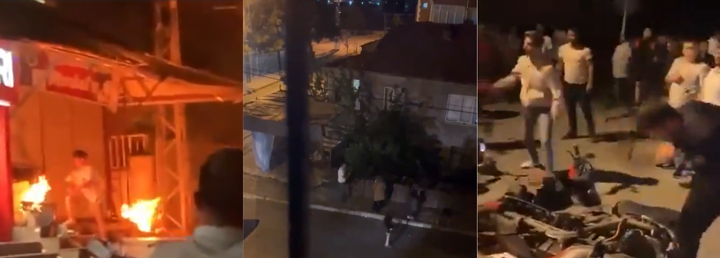 Kayseri’de sokaklar birbirine karıştı!