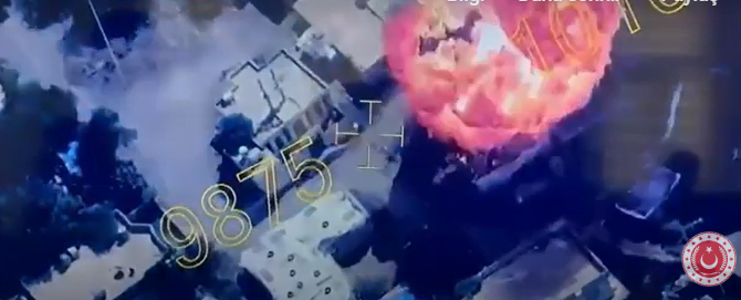 PKK’lı Teröristler, şimdi de köylerdeki mühimmat depolarını patlatıyor