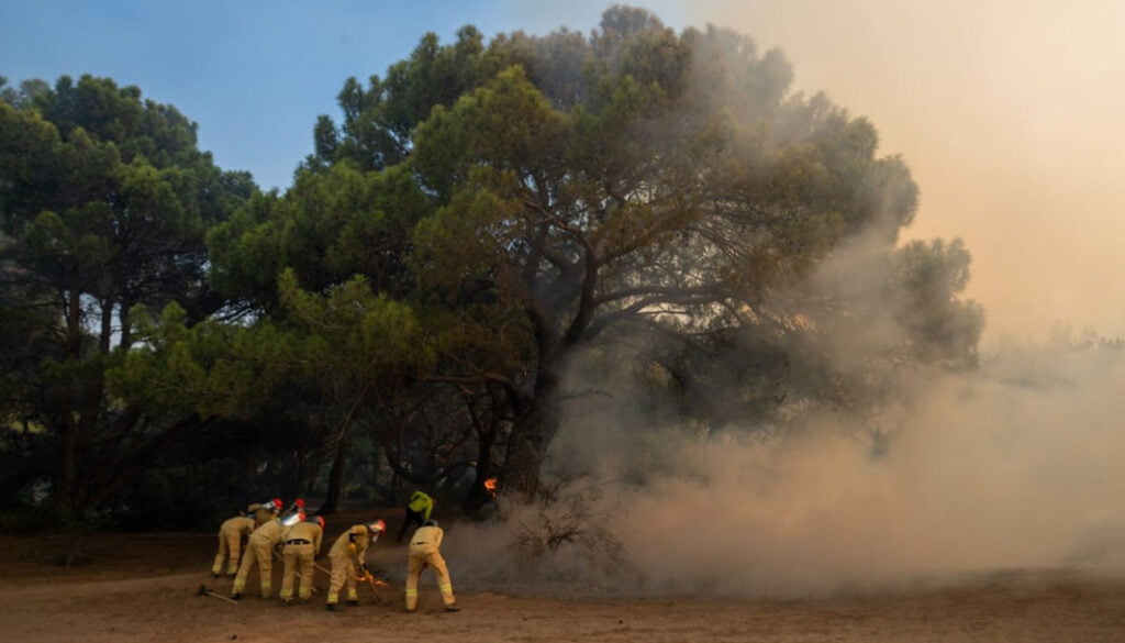 Lara’daki orman yangını kontrol altına alındı