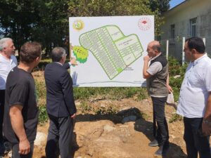 Karadeniz’in en büyük orman deposunu inceledi