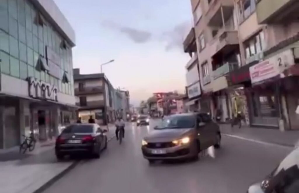 Düzce’de drift atan sürücüye ağır ceza