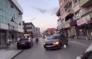 Düzce’de drift atan sürücüye ağır ceza