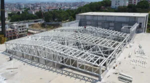 Serik Kongre ve Kültür Merkezi inşaatı sürüyor