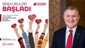 Bakan Bak açıkladı; Afetten etkilenen gençlere destek