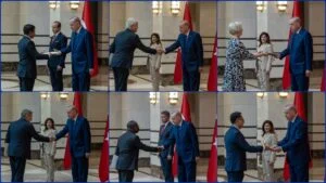 Cumhurbaşkanı Erdoğan, altı ülkenin büyükelçilerini kabul etti