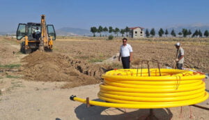 Kuleönü kasabası doğalgaza kavuşuyor