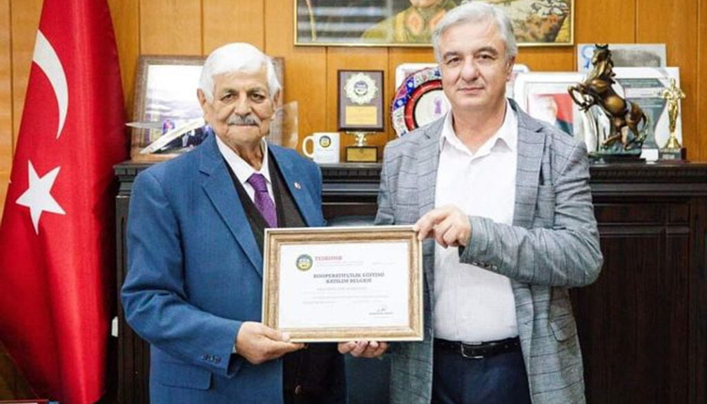 Burdur esnaf kefalet kooperatifi Başkanı Recep Kalkan görevi bıraktı