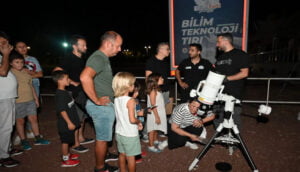 Gökyüzü tutkunları Dokuma Park’ta buluştu