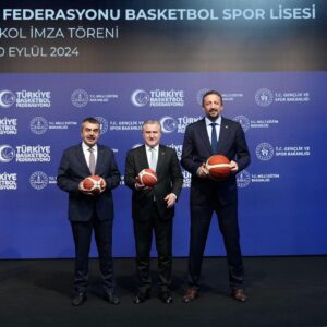 İstanbul’da Basketbol Spor Lisesi protokolü imzalandı