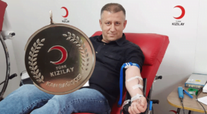 Mardinli  gazeteci gümüş madalya aldı