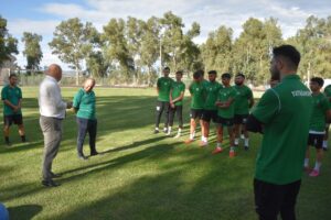 Mesut Günay, Yatağanspor antrenmanında