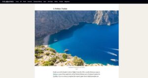 Fethiye, Dünyanın En İyi 3.cü Tatil Destinasyonu