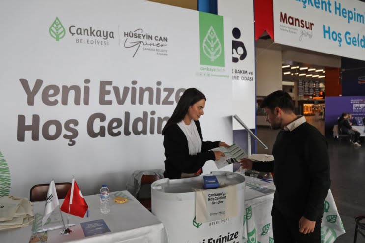 Çankaya Belediyesi gençleri AŞTİ’de hoş karşılıyor