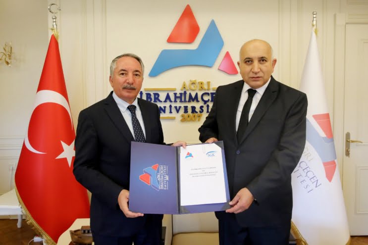 AİÇÜ ile Ağrı Sosyal Güvenlik İl Müdürlüğü arasında iş birliği protokolü imzalandı