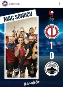 Elazığspor’un gözdesi Anadolu Üniversitesi takımının gözdesi oldu