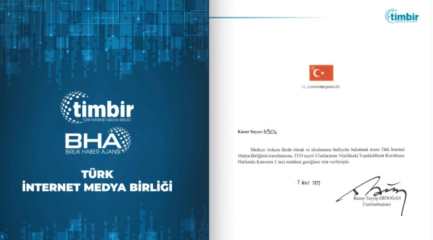 TİMBİR kurumsal kitapçığı yayınlandı