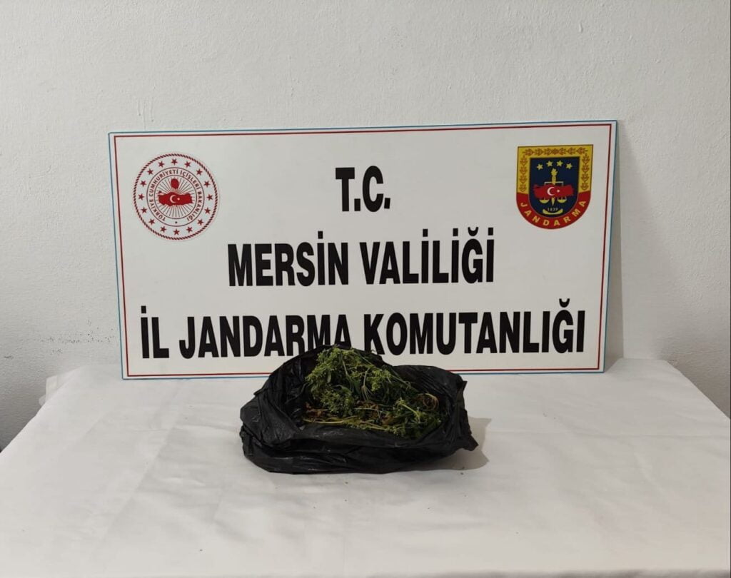 Mersin’de Jandarmadan uyuşturucu operasyonu: 4 şüpheli gözaltında