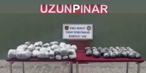 Van’da 57 kilogram uyuşturucu ele geçirildi