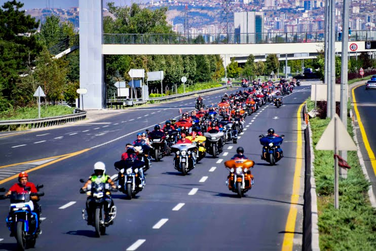 “Gaziler Sürüşü” Ankara Büyükşehir Belediyesi ile renklendi