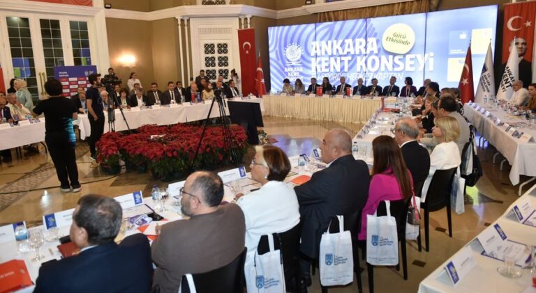 Ankara Kent Konseyi’nden bir ilk: AKK Yüksek İstişare Kurulu