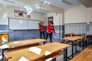 Ankara Büyükşehir Belediyesi 48 okulu daha temizledi