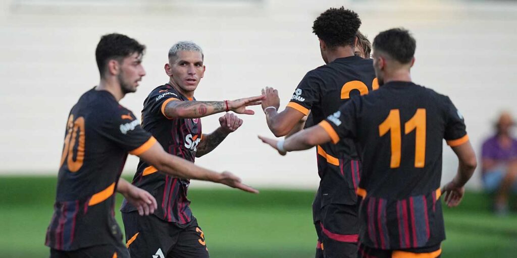 Galatasaray, hazırlık maçında 8 gol atarak kazandı