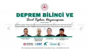 Elazığ’da Deprem Bilinci ve Sivil Toplum Dayanışması Paneli