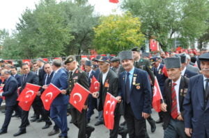 Kars’ta 19 Eylül Gaziler Günü kutlandı