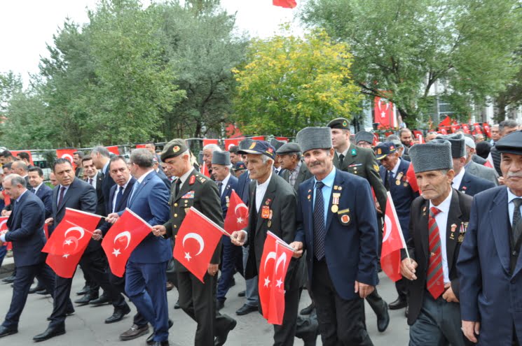 Kars’ta 19 Eylül Gaziler Günü kutlandı