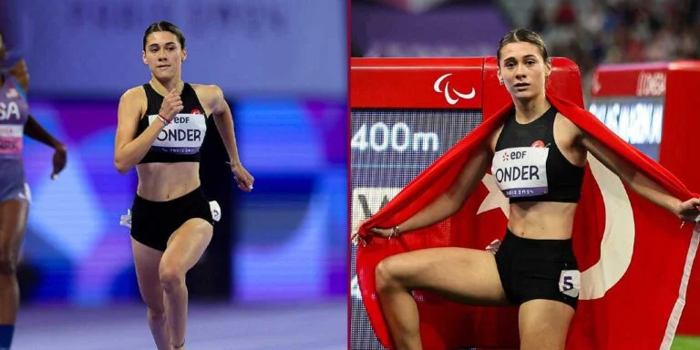 Paris 2024 Paralimpik Oyunlarında Aysel Önder dünya rekoru kırarak finale çıktı