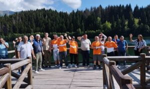 Özel bireyler Karagöl’ü gezdi