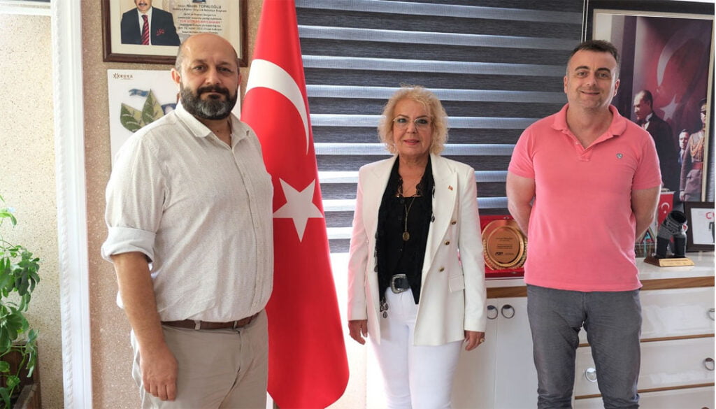 Antalya kan bağışı merkezi müdüründen Kemer’e ziyaret