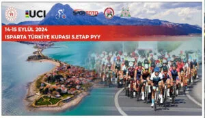 Isparta, Türkiye kupası 5. etap puanlı bisiklet yol yarışına hazırlanıyor