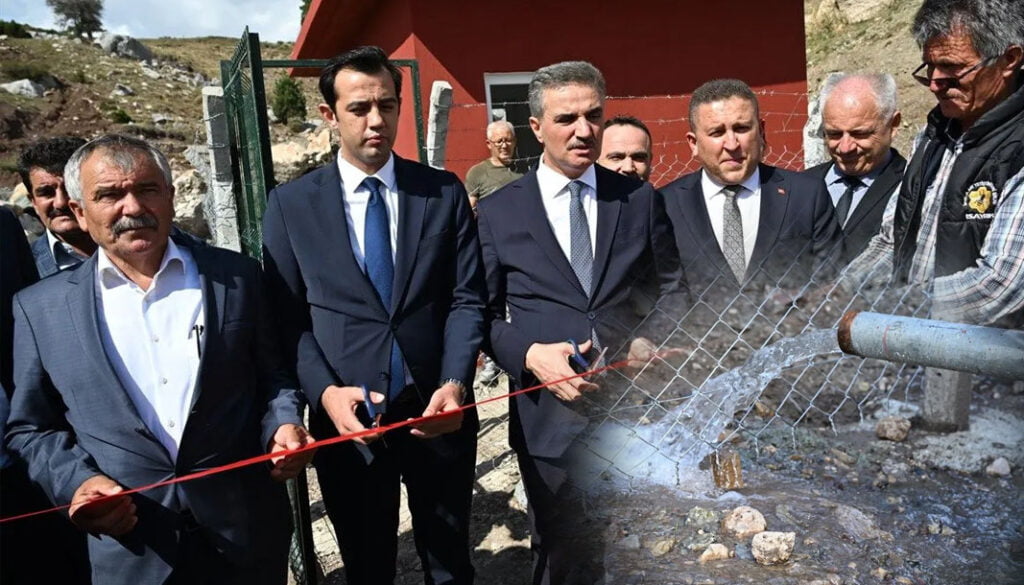 Sütçüler Beydilli köyünün içme suyu sorunu çözüldü