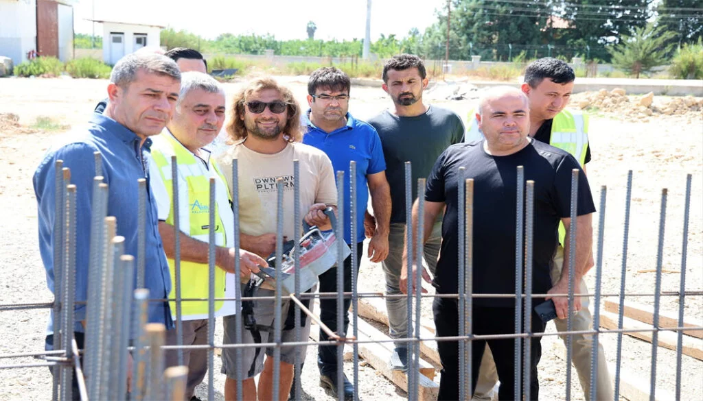 Aksu Katı Atık Aktarma İstasyonu’nun temeli atıldı